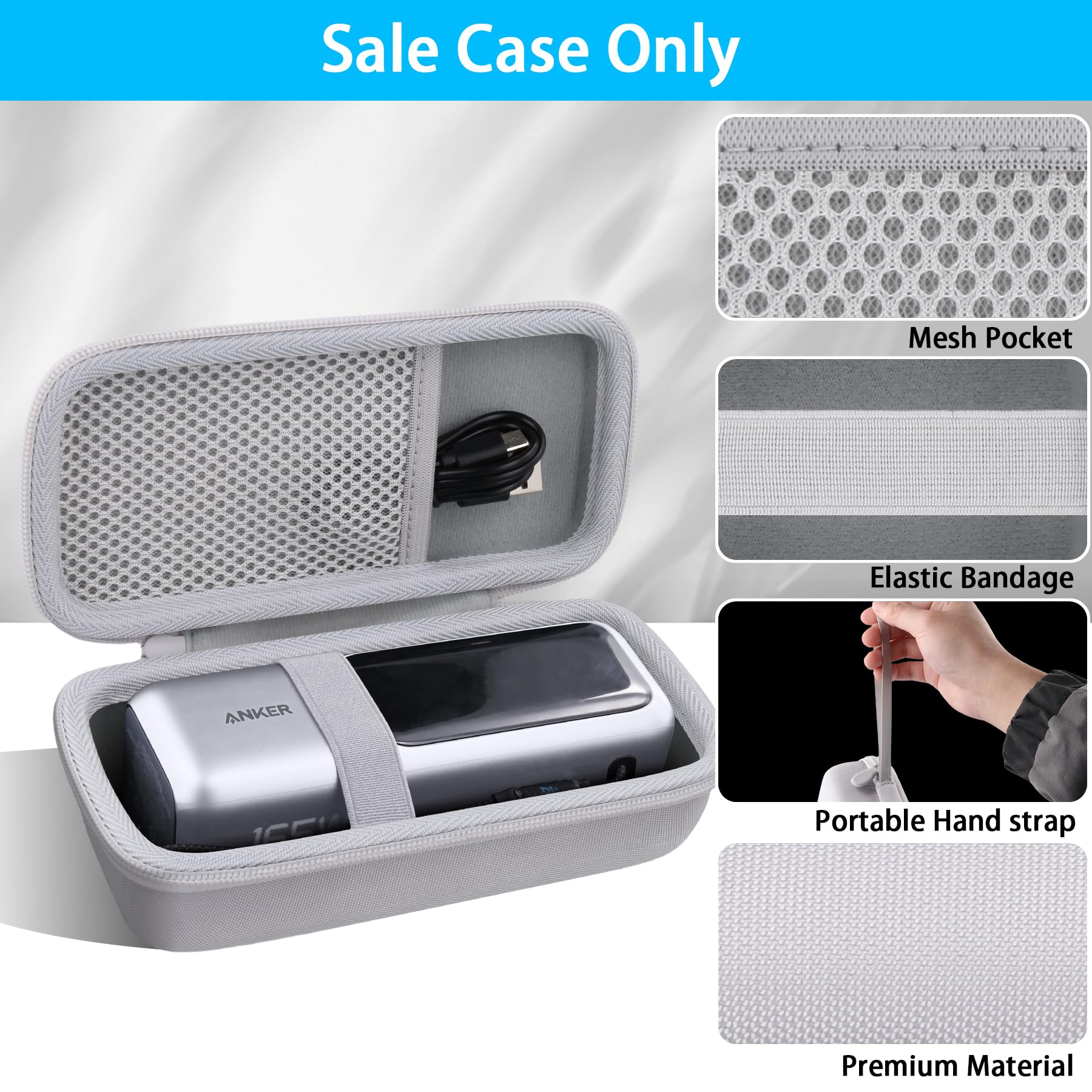 Amazon.co.jp: (Case Only) Anker Power Bank (25,000 mAh, 165W